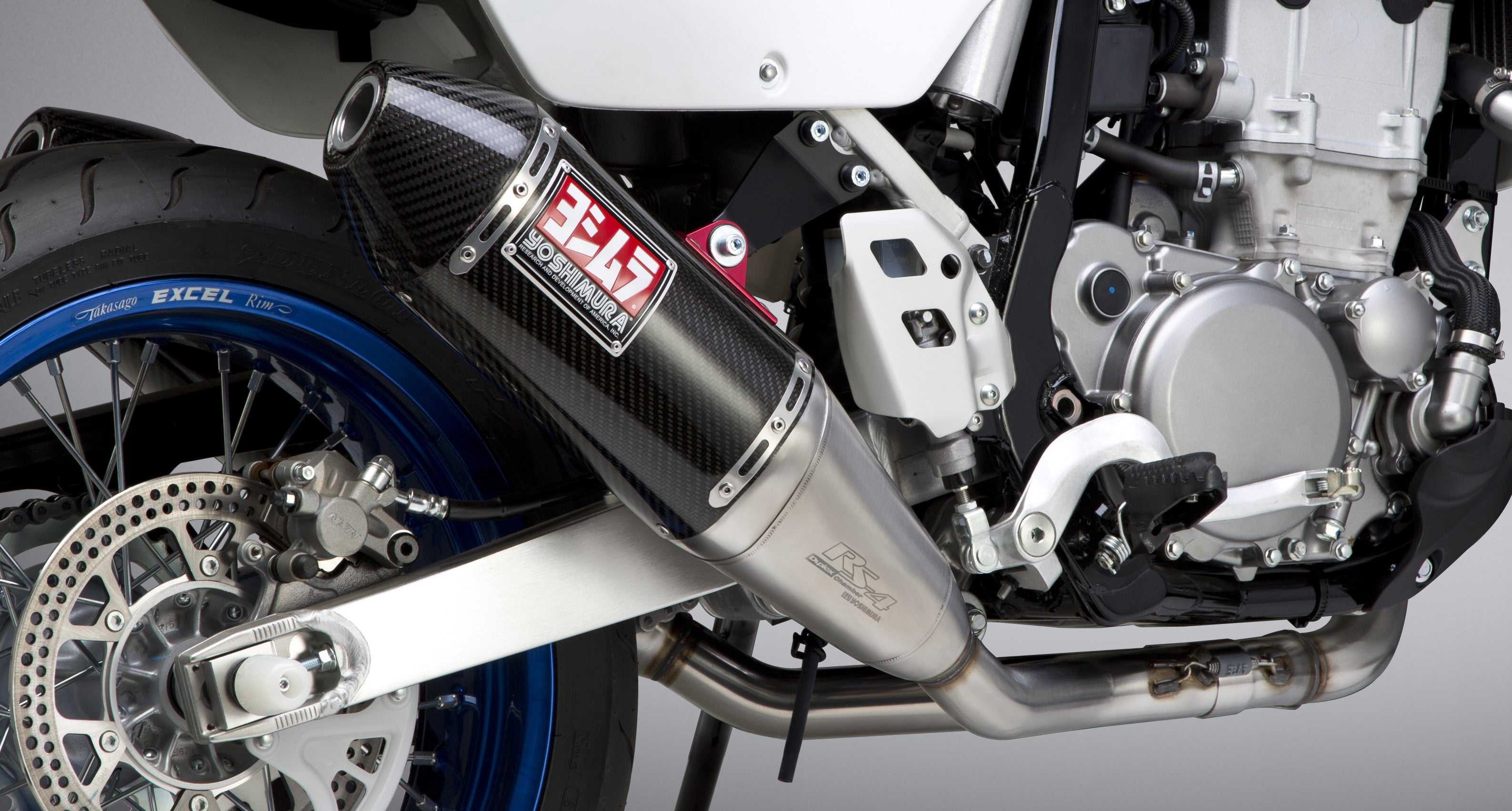 YOSHIMURA, YOSHIMURA EXHAUST SIGNATURE RS-4 FULL-SYS SS-CF-CF DUAL 116600D220