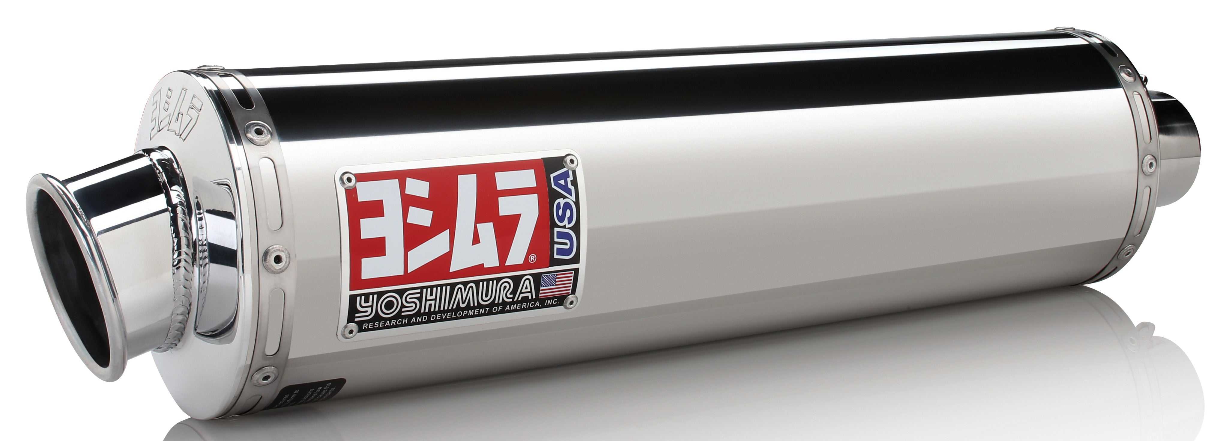 YOSHIMURA, YOSHIMURA EXHAUST STREET RS-3 BOLT-ON SS-AL 1108455