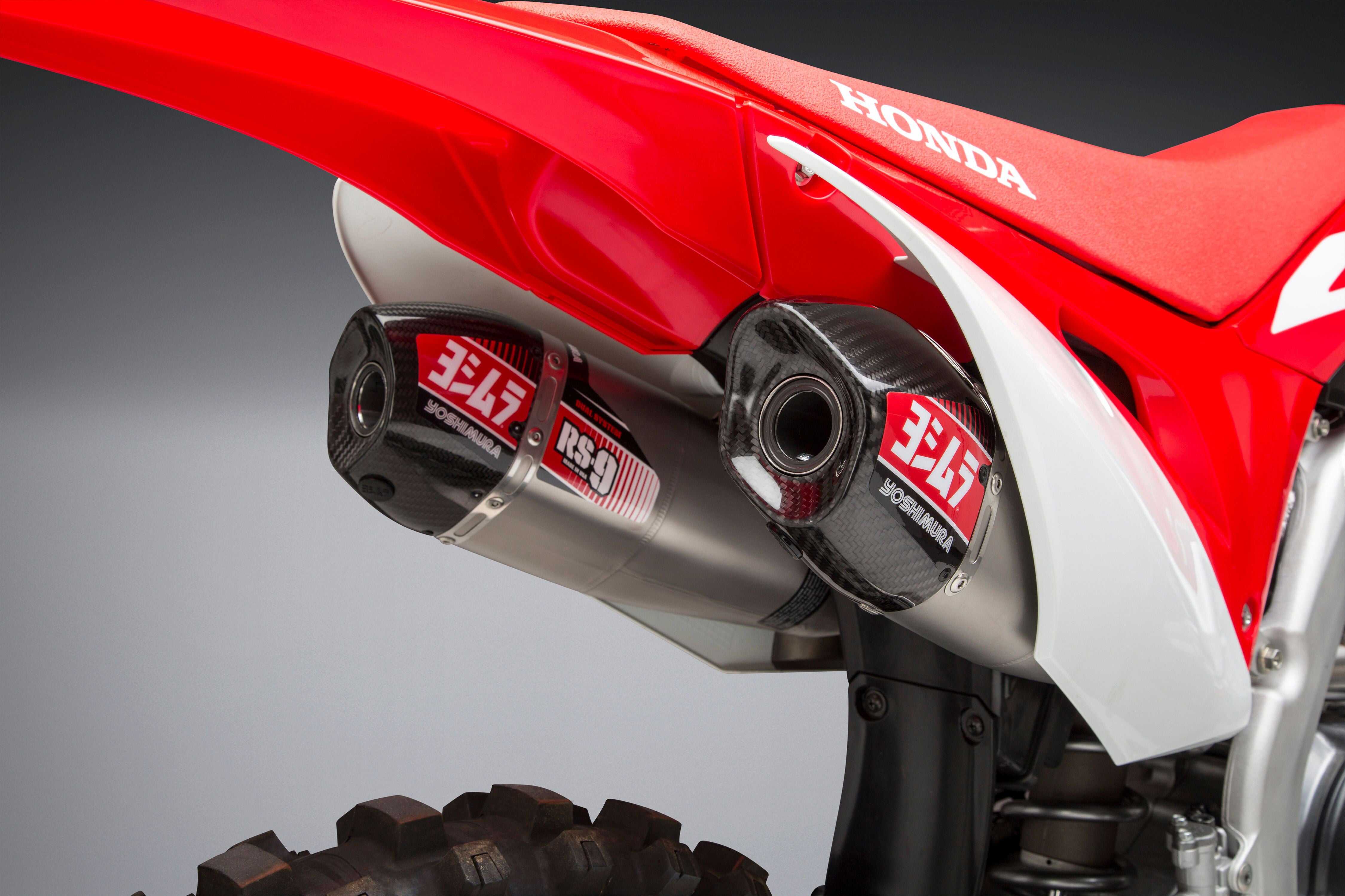 YOSHIMURA, YOSHIMURA RS9T DUAL SLIP-ON EXHAUST SS/SS/CF 225842R520